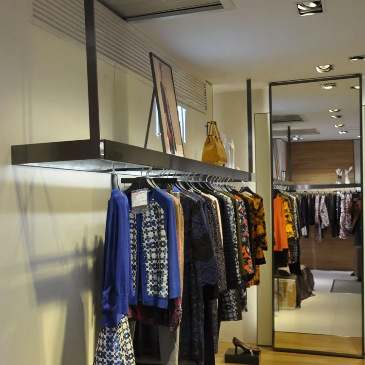 Metal Garment Clothes Rack Display Stand