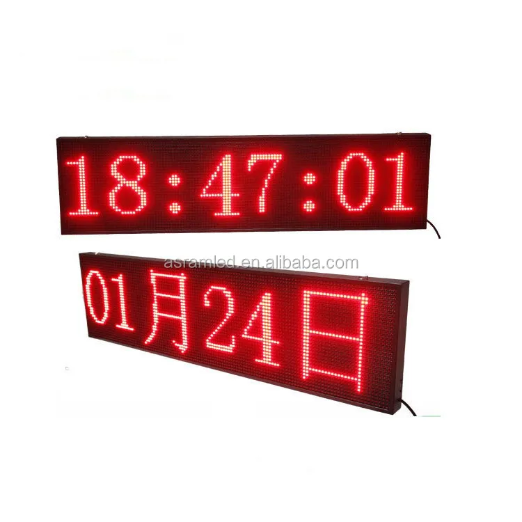 PH10 two face led programmable sign display board, double sided outdoor scrolling led sign