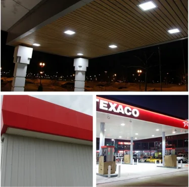 DLC 4.1 premium 140LM/W Led Canopy lights 130w