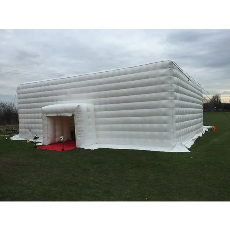 Blue Springs White Inflatable Camping Tent Cube Tent House