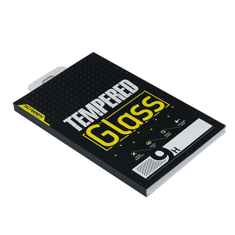 Customized Electronic Tempered Glass Packing box , screen protector packaging for wholesale