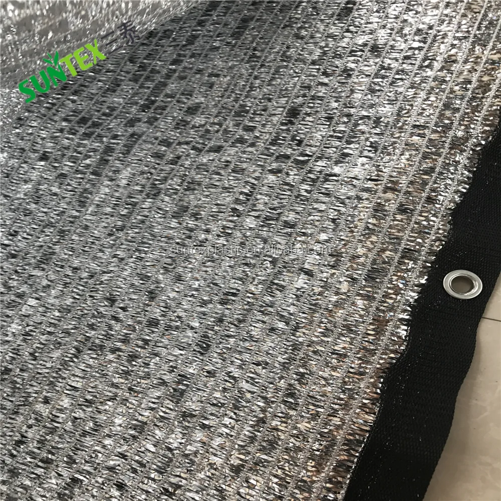 Поставка различных алюминиевых чехлов из полиэтилена высокой плотности/алюминиевая затеняющая ткань, противосолнечная сетка/алюминиевая затеняющая сетка