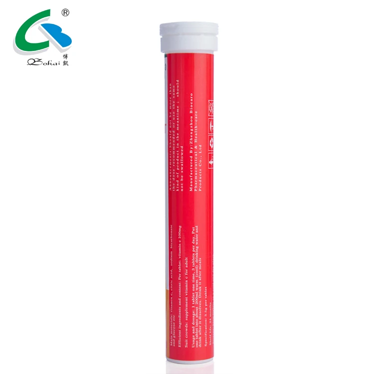 Высококачественная Органическая аскорбиновая кислота, витамин c, 1000 мг, шипучая таблетка