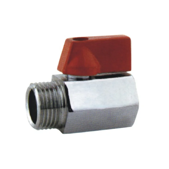 New Product Factory Supplier Longrun Single Handle Chrome Mini Stainless steel  Ball Valve