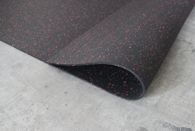 Dezhou Jinggong Cheaper Rubber Roll Gym Floor Noise Reduction