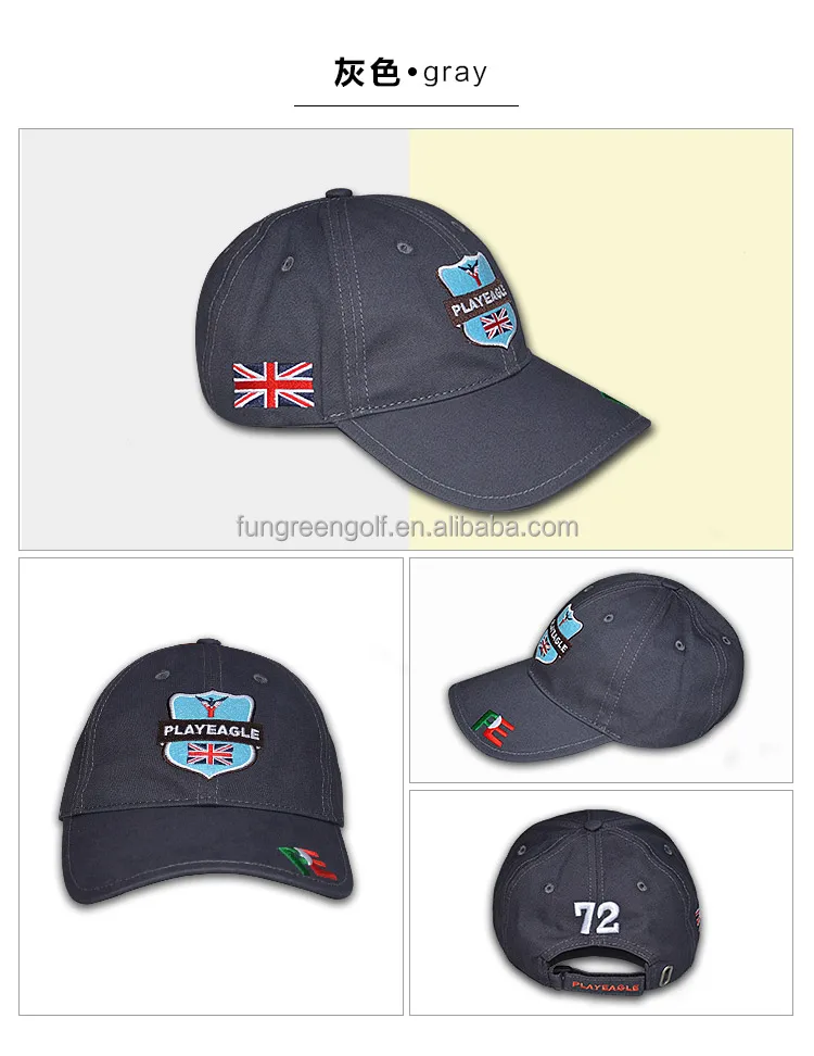 Customize Men Golf Cap OEM Blank Baseball Hat Sun Visor from Guangzhou Manufacturer