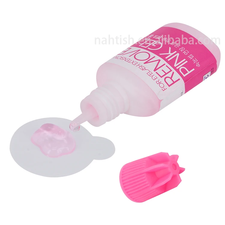 
Korea Sky Pink Gel Eyelash Remover for Eyelash Extension 15G Eyelash Extension Glue Remover 