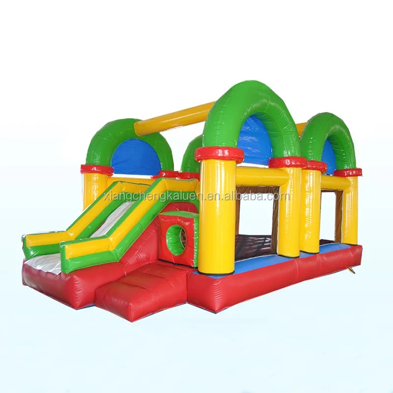 popular rainbow kids inflatable dry