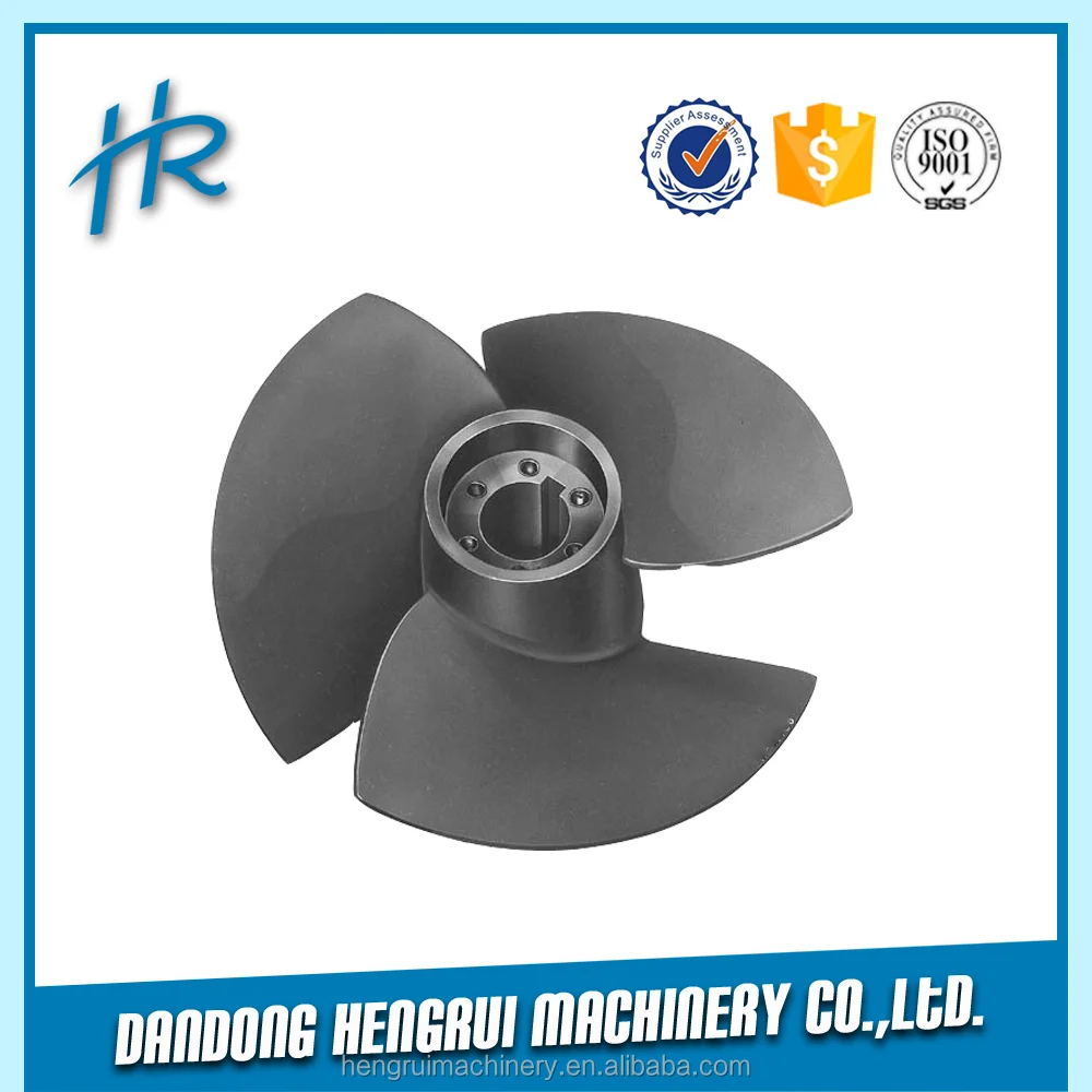 Алюминиевый водяной насос запчасти крыльчатку водяного насоса