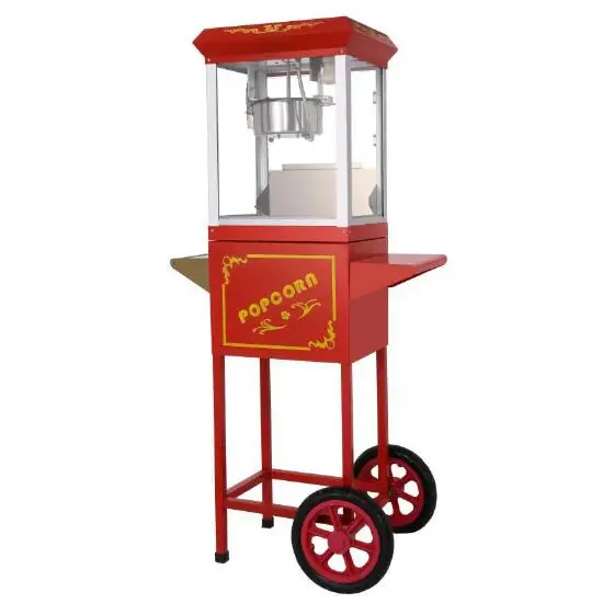 
popcorn machine with cart popcorn maker with cart popcorn cooker with cart hot sale 