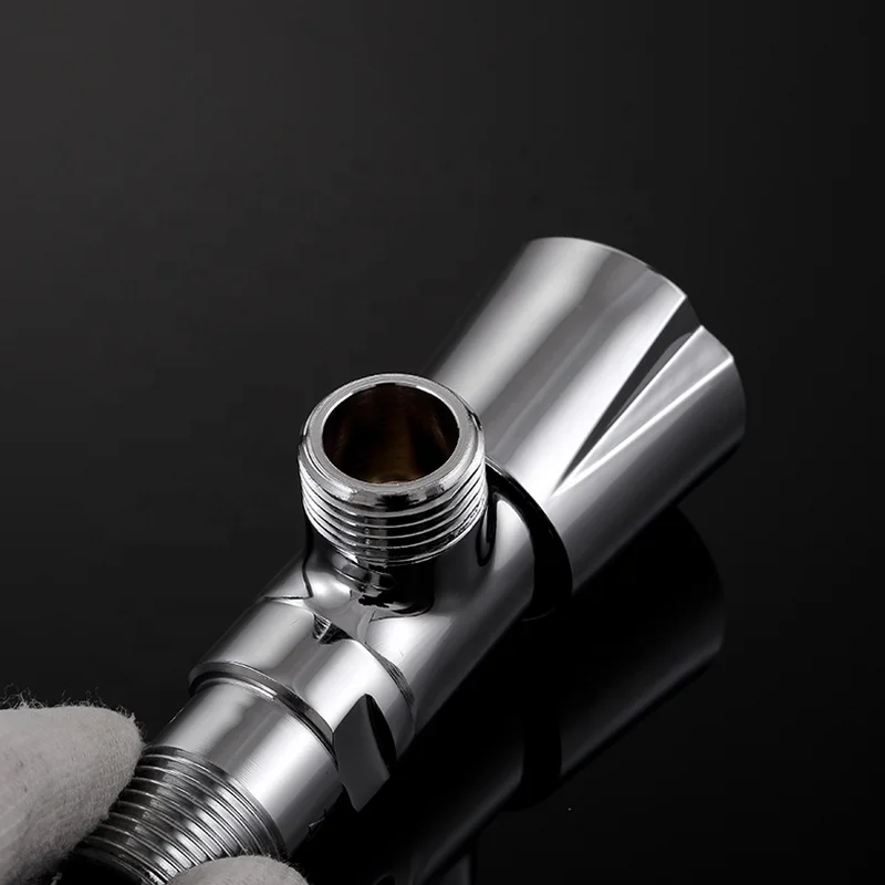 Bathroom Application Faucet Accessory Two Way Brass Angle Valves