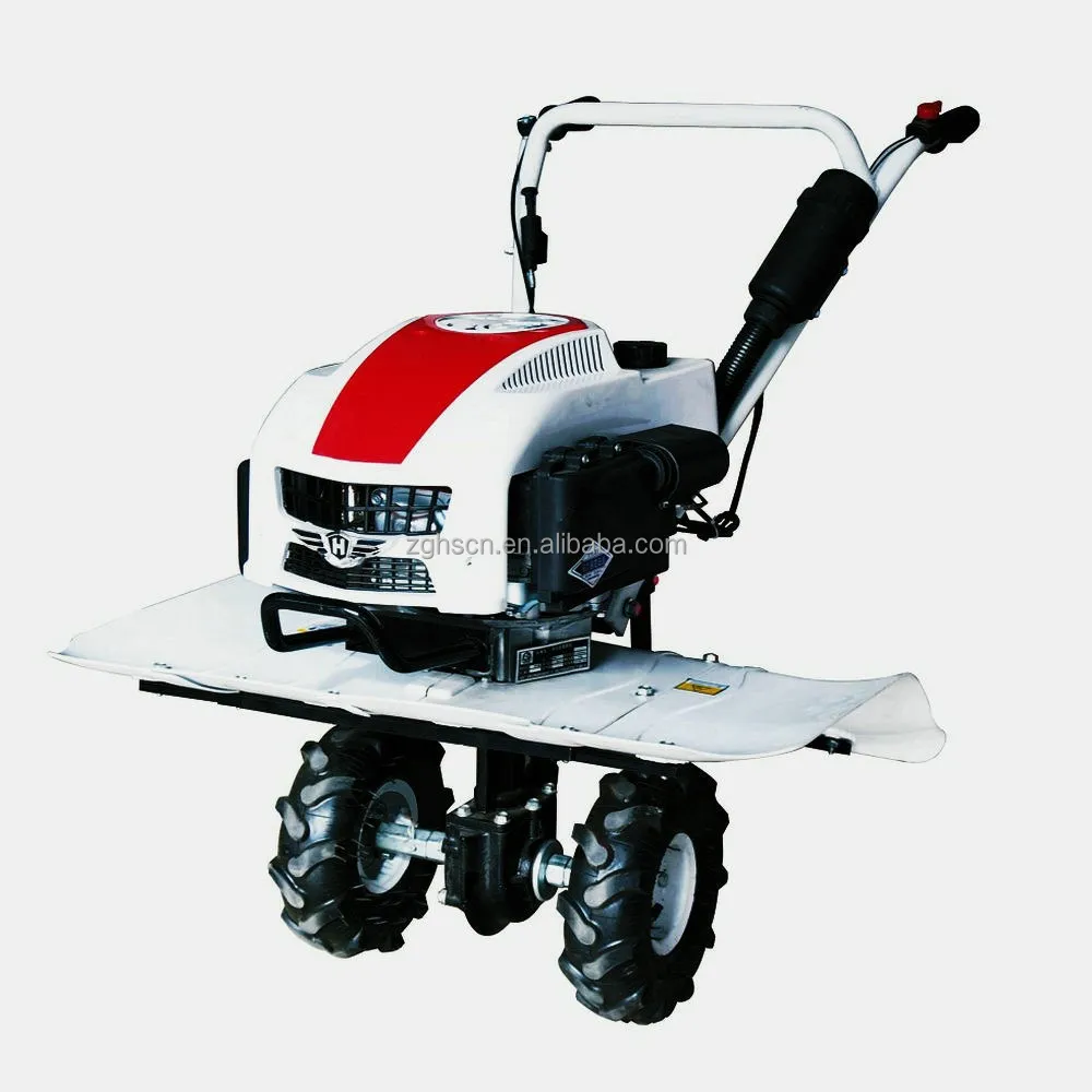Single Cylinder Agriculture Machines Cassava Planting Ploughing Hand Tractor Small Roto Tiller Farm Cultivator Gasoline