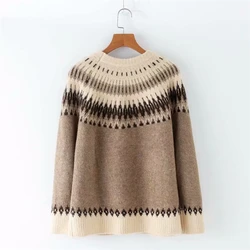 Winter New Arrival Women Hood Peruvian Alpaca Sweater