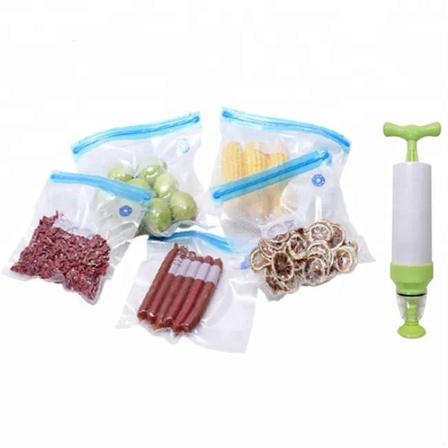 Vacuum packaging bags,food bags with air pump sealer