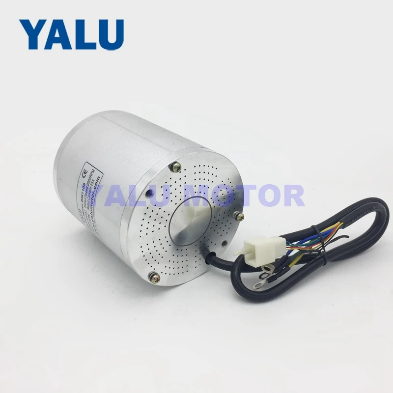 YALU BM1109 60V 1600W Middle Drive MY1020 Upgrade High Speed Brushless DC Motor 5000RPM E-Bike Tricycle Cycling Hoverboard Bike