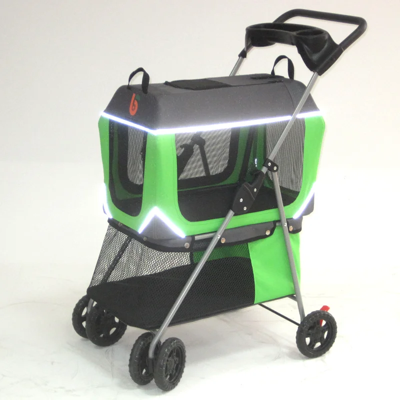 
Foldable high quality dog pet stroller hot sell pet carrier stroller 
