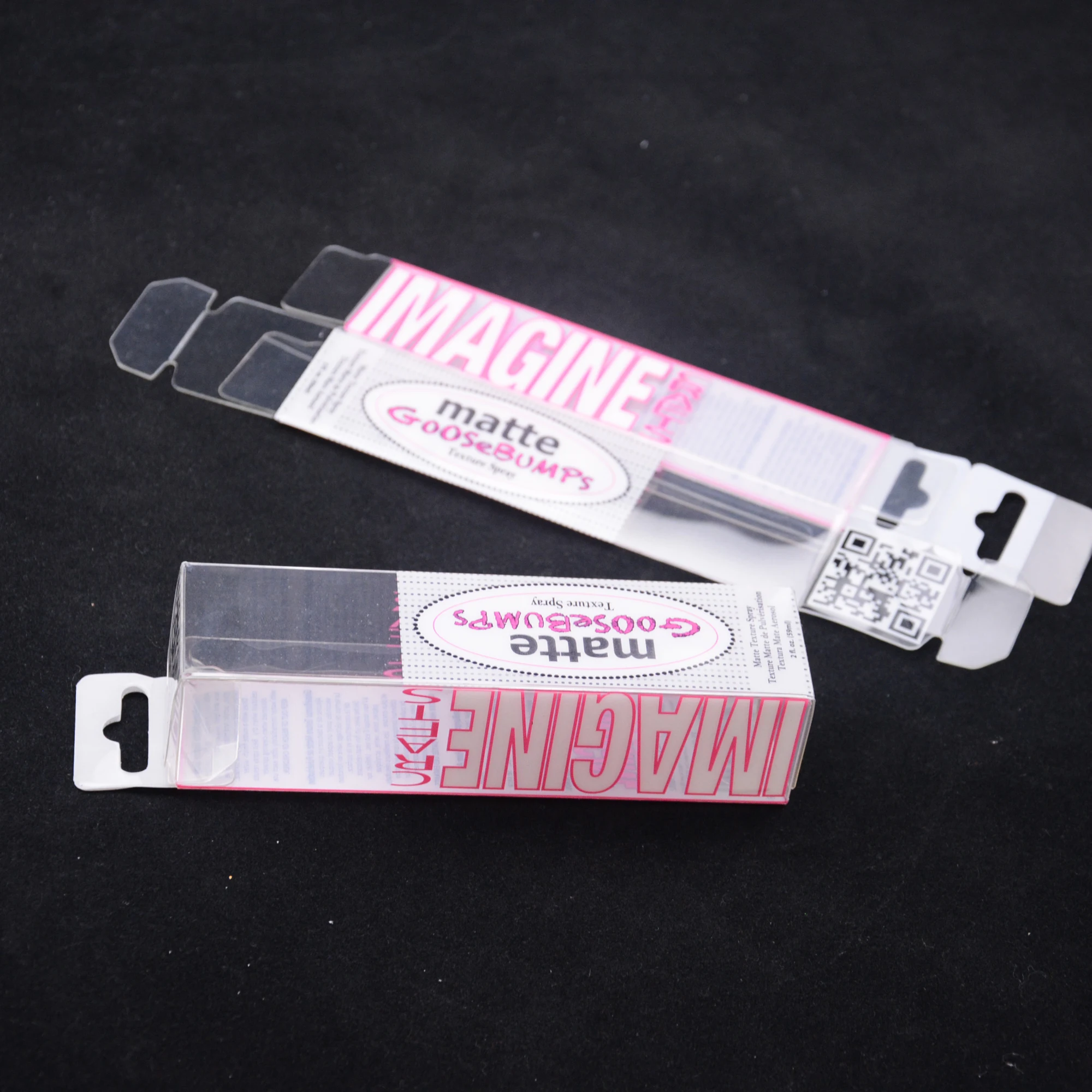 Custom Folding Clear PVC Plastic Packaging Box With Hook High Quality PET PVC Clear Packaging Box for Gift