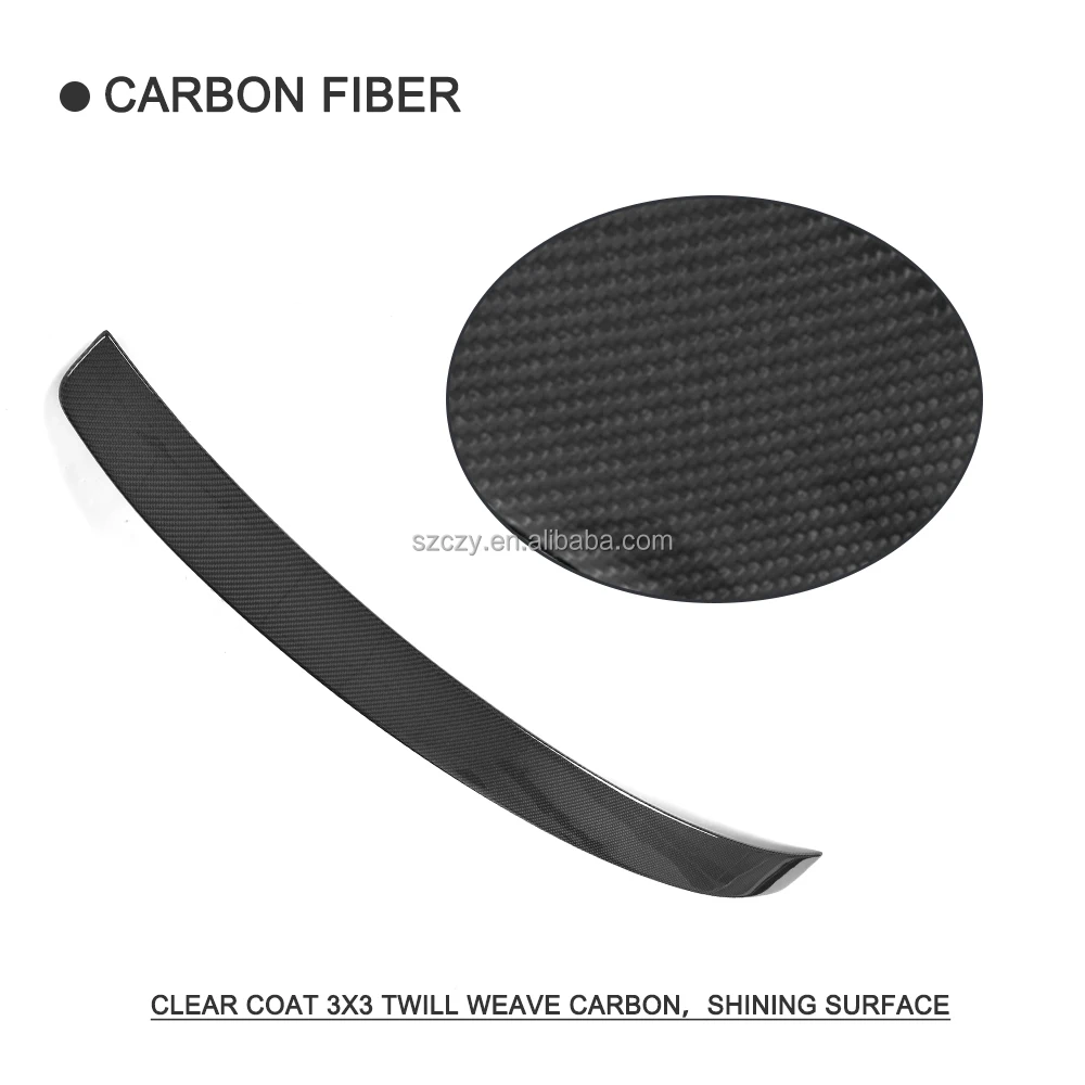 W205 C63 C43 Carbon Fiber Roof Window Spoiler for Mercedes Ben z W205 AMG Coupe 2-Door 15-17