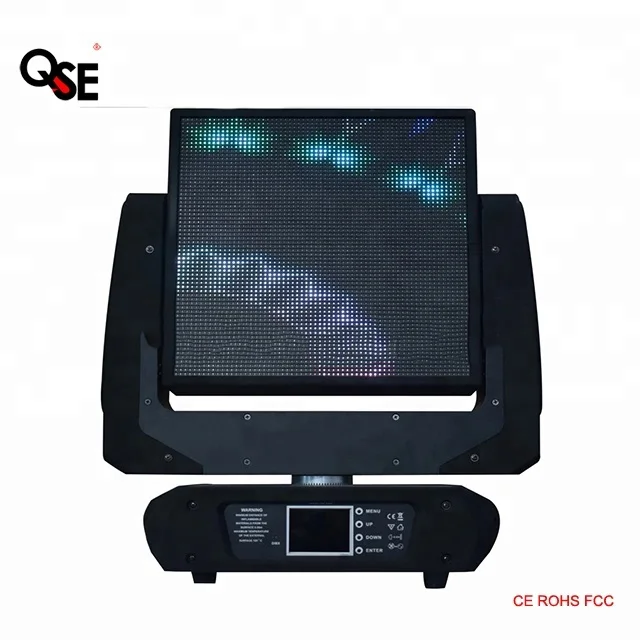 DMX moving lighting/ video p5 led display moving