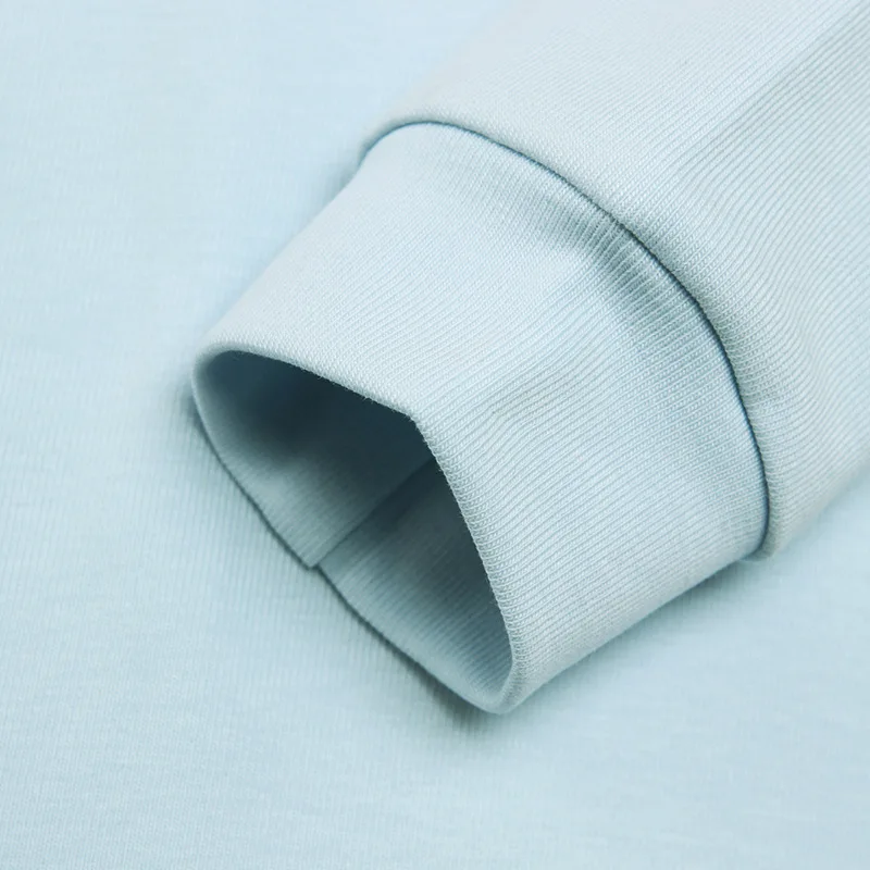 
2pcs plain color baby sets long sleeves bodysuits matching with pants 