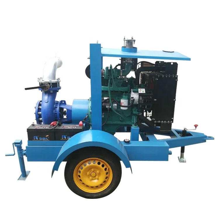 high capacity diesel engine centrifugal water pump for field irrigation