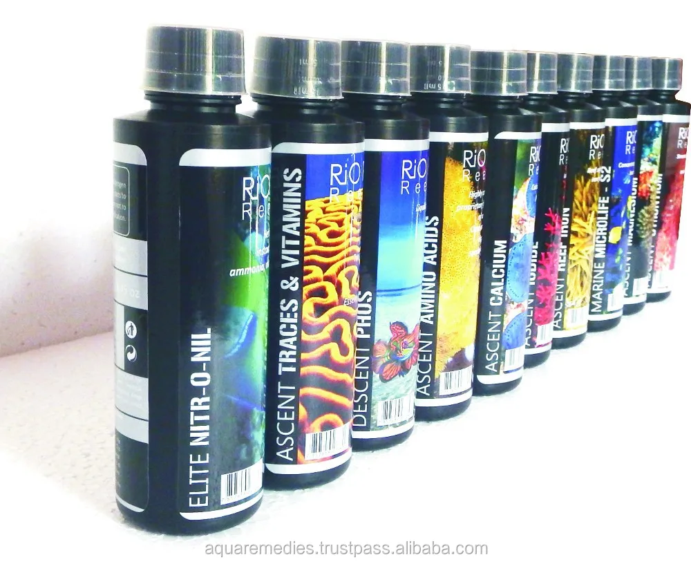 
Marine Aquarium Reef Additives supplement like MAGNESIUM, MICRO LIFE, NITRONIL, STRONTIUM, TRACES VITAMINS & MINERALS 