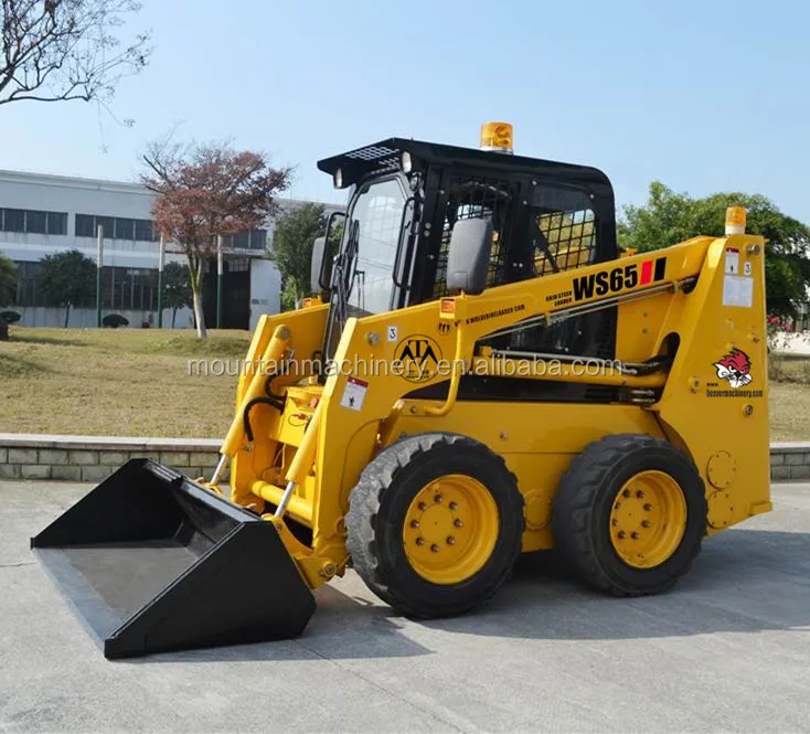 High Quality Chinese 65hp Skid Steer Loader WS65 for Sale