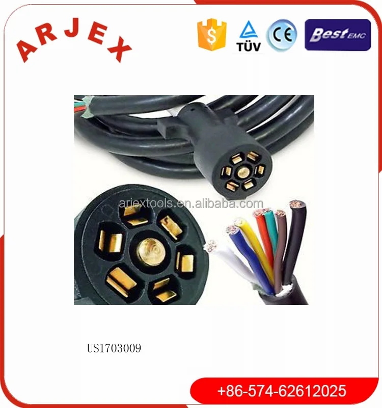 7 way trailer wire harness