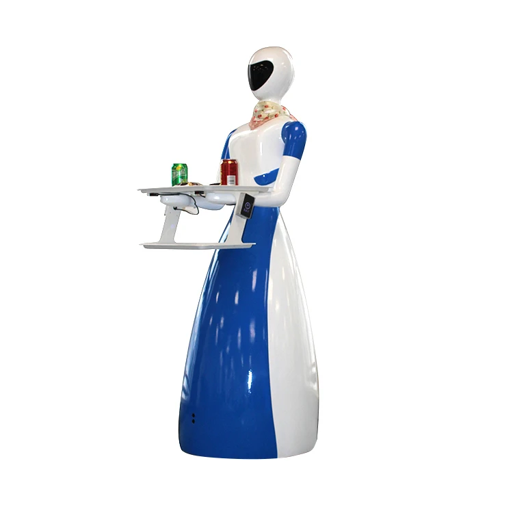 good quality smart restaurant robot kit humanoid robot waiter with arm