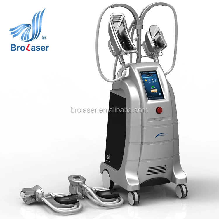 *Professional 4 Hand Pieces Apparatus ice Fat Slimming Machine