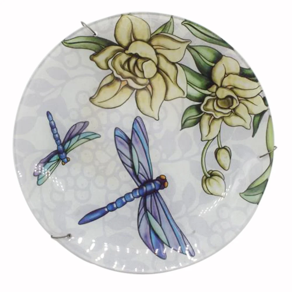 
Customized decal glass tableware Glass dishes&plates 