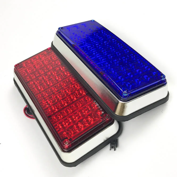 Red Blue Amber White 7 inch LED Side Light Ambulance Police Tow Truck Trailer Side Marker Light
