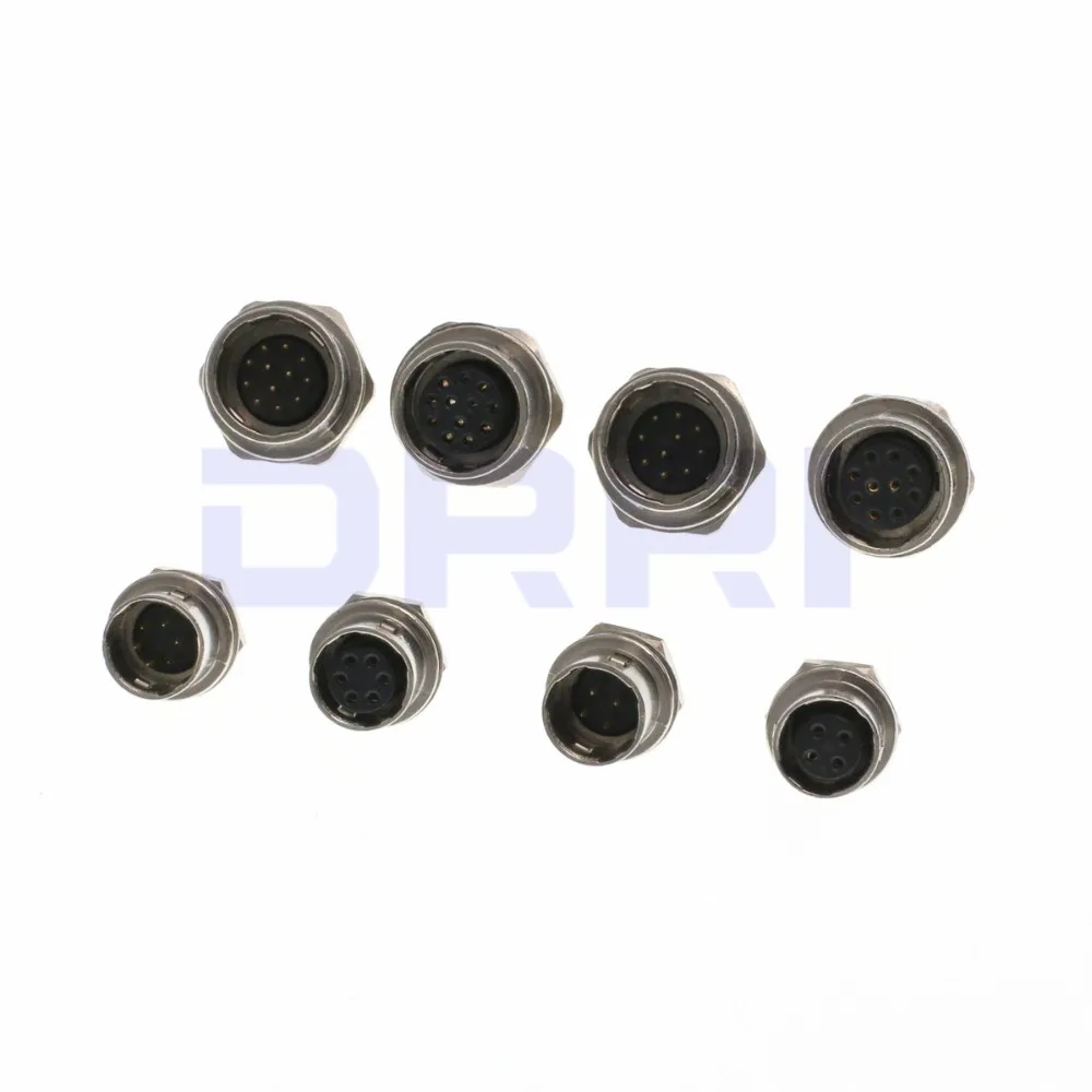 Hirose HR10A 4 6 10 12 Pin Male/Female Socket Connector for Industry Camera