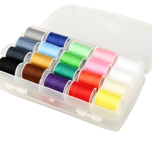 100% spun polyester sewing thread 40/2 magnetic sewing thread