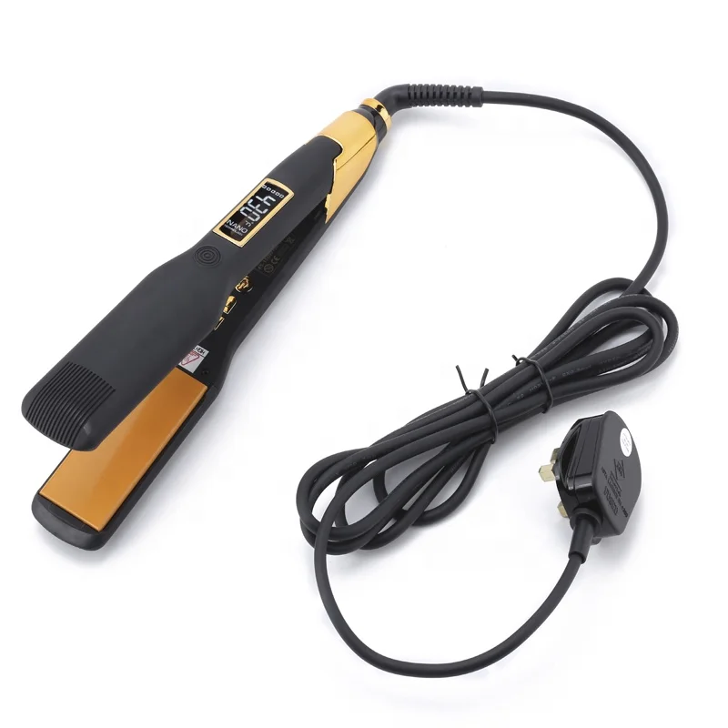 Manufacturer directly offer professional choice Ceramic Laser Super hot (Ultra Rapida)  flat iron CF-186