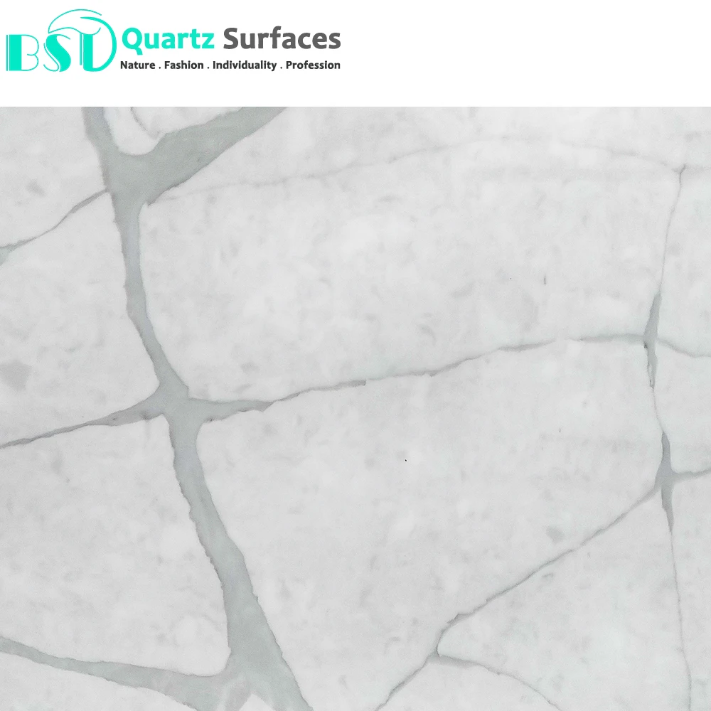 Foshan Manufacturer White Color Artificial Quartz Stone