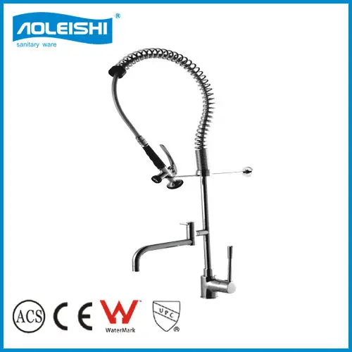 
Commercial kitchen spring loaded kitchen sink mixer tap faucets 