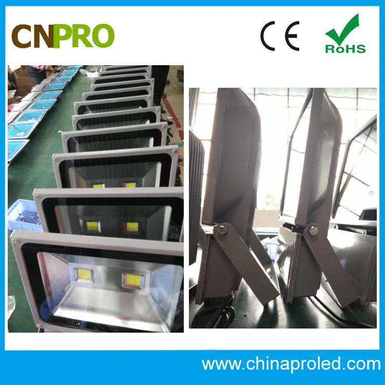 Завод прямые продажи проекта версии 100 Вт светодиодный прожектор AC85-265V 2 года гарантии