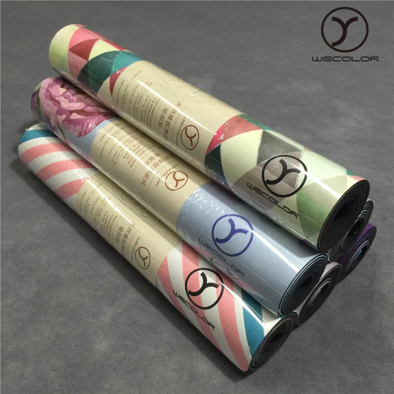 
Hangzhou Blank Sublimation Suede/Microfiber Combo yoga mat manufacturer custom made yoga mats 