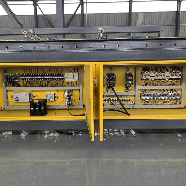 China factory PLC control HVAC duct fabrication line, HVAC duct lockformer foming machine with CE