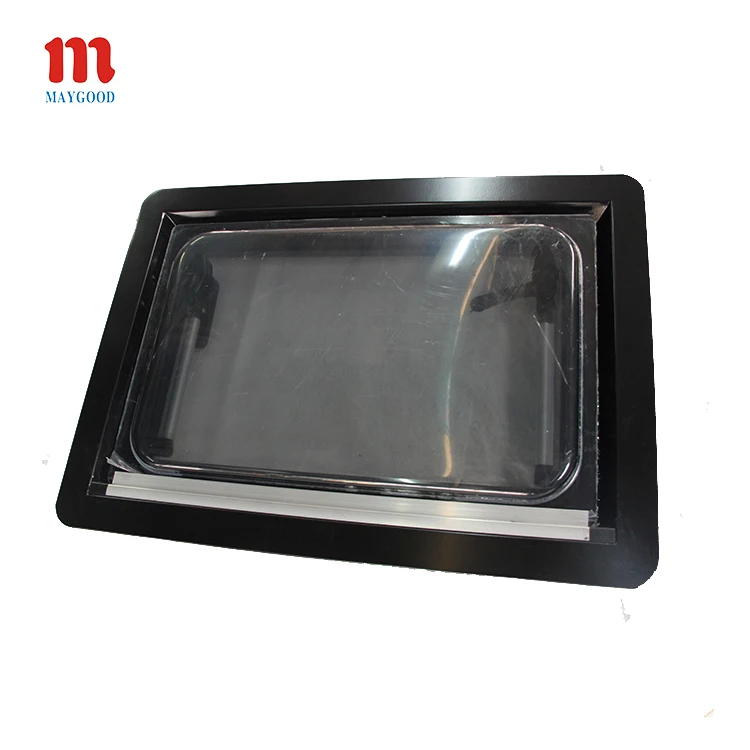 MG16RW450*500mm bus side glass acrylic rv rv sliding window