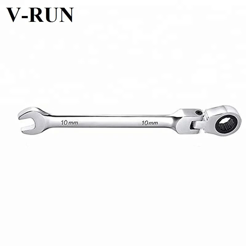 High Quality Flexible Head Ratchet Combination Wrenches