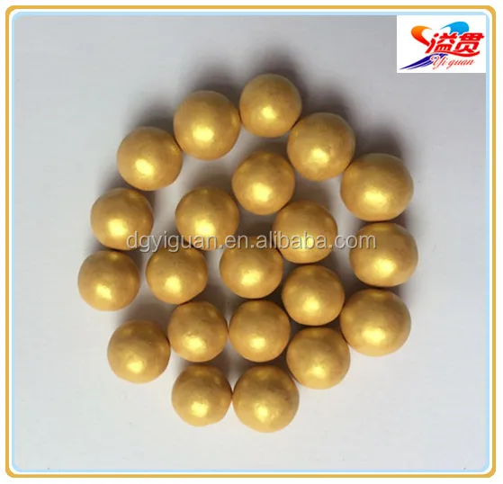 
Большой Золотые шары для украшения торта конфеты 