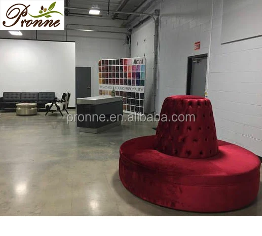 2018 black velvet nail salon sofa elegant waiting sofa waiting area bench