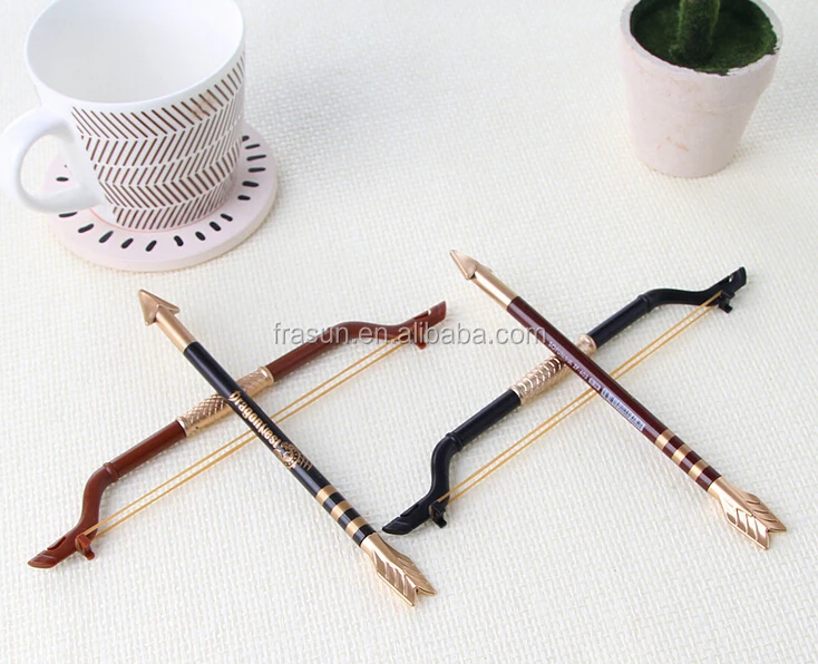 Novelty product arrow shaped plastic ball pen