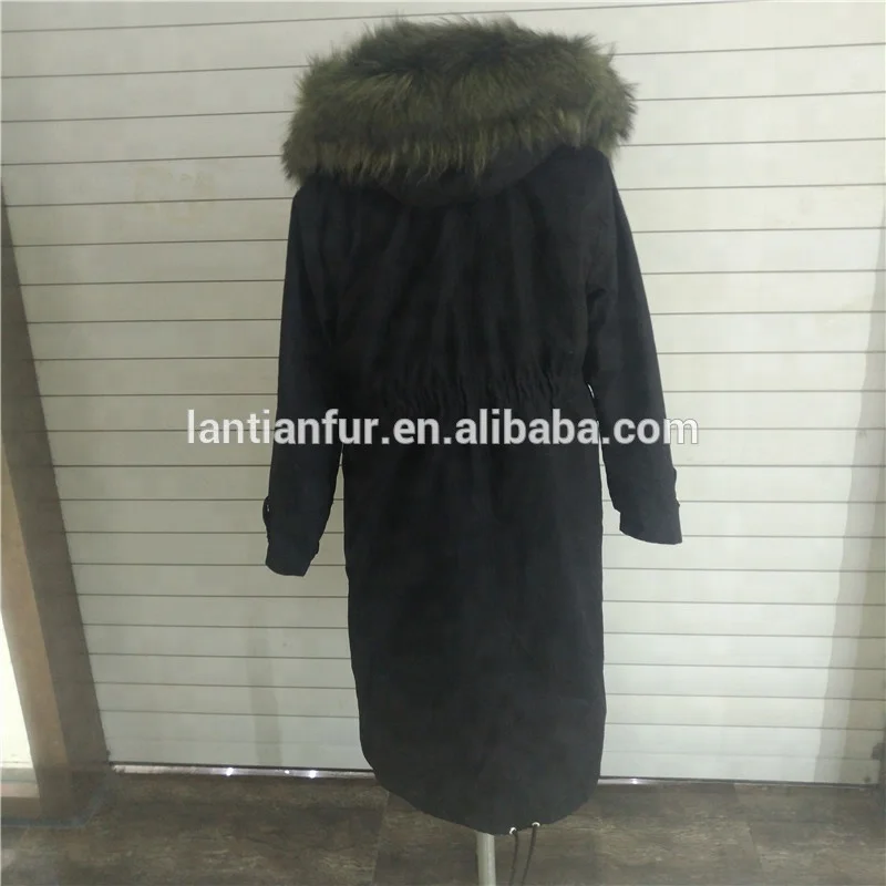 New Arrival winter jacket real fur parkas for women