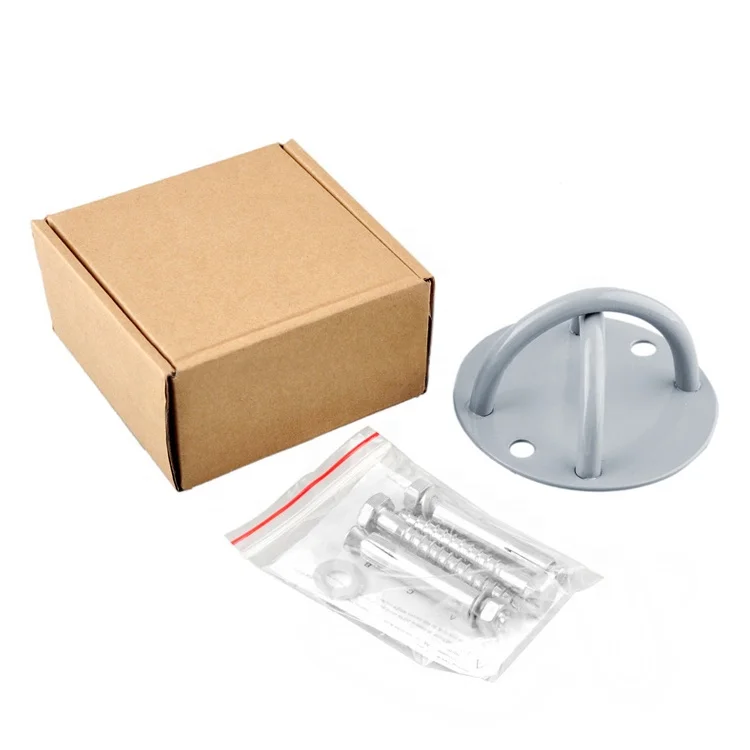 Steel Mount Anchor Bracket Hook Wall & Ceiling Sling Suspension Fitness Aerial Yoga Swing Hammock