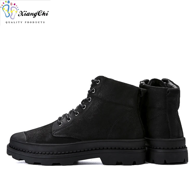 Лидер продаж; стильные на шнуровке мужские зимние сапоги