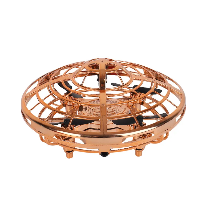 НЛО летающий самолет игрушки ручное управление интерактивный инфракрасный индукционный мини-Дрон для детей