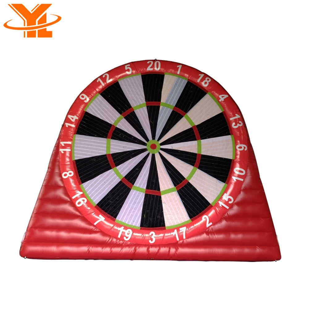Outdoor Inflatable Board Game, Inflatable Soccer Darts Board